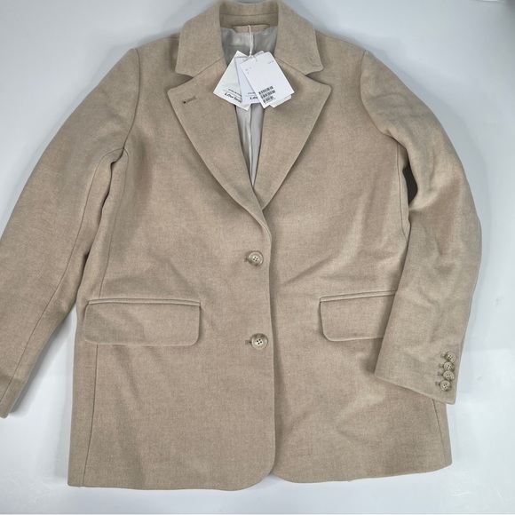 & Other Stories Oversized Wool Blend Blazer Size 4 NWT - Picture 3 of 15
